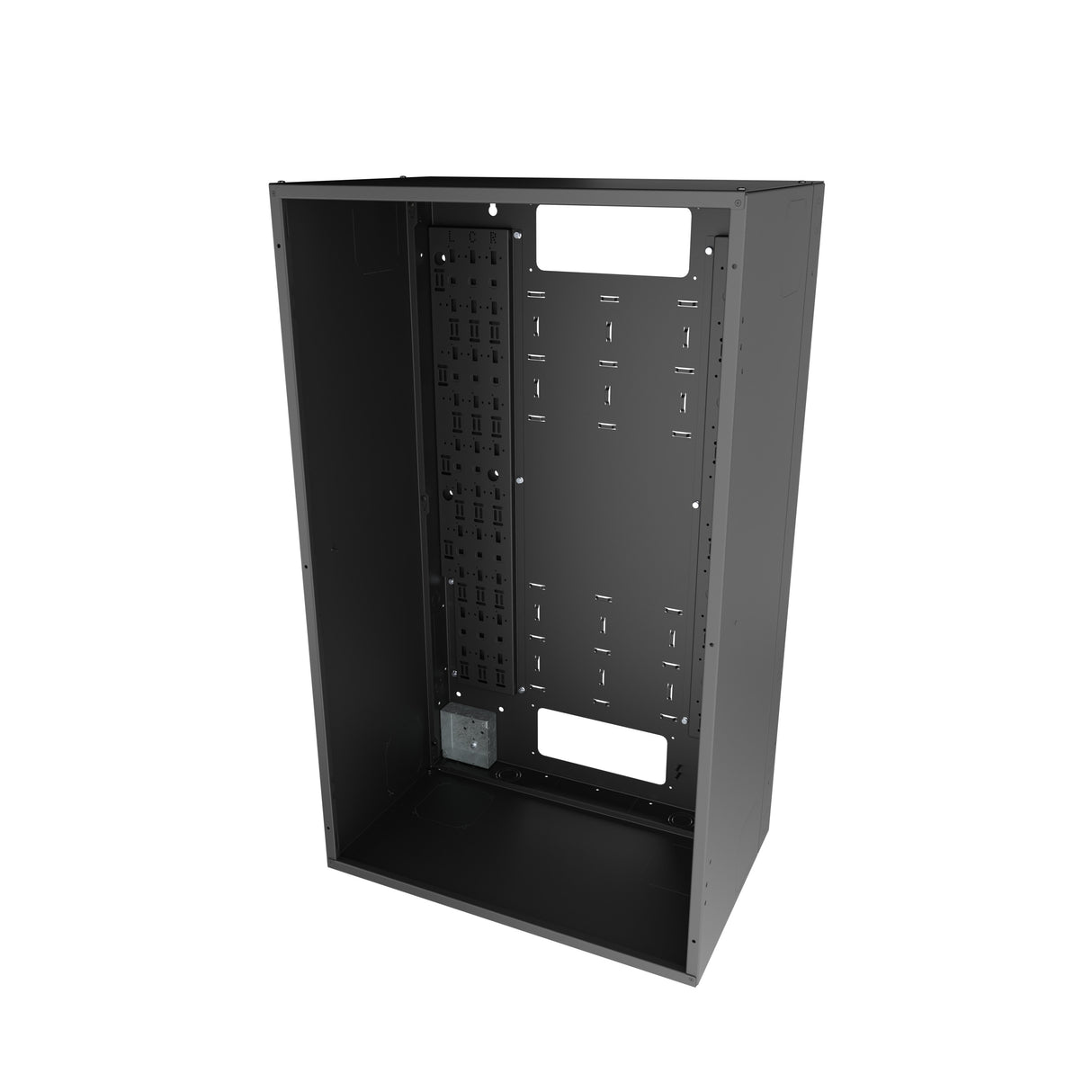 Middle Atlantic VWM Series Back Pan for Solid Door, 42" High x 10" Deep - Black