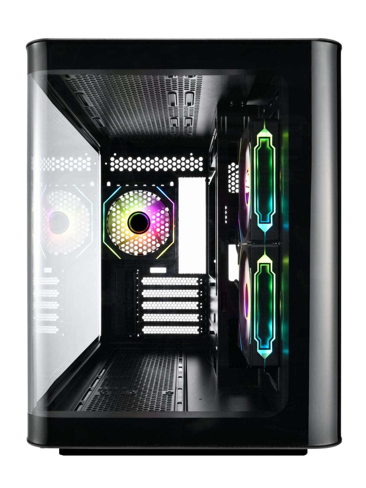 FSP S380-BA Case Mini Tower mITX, mATX Black ARGB