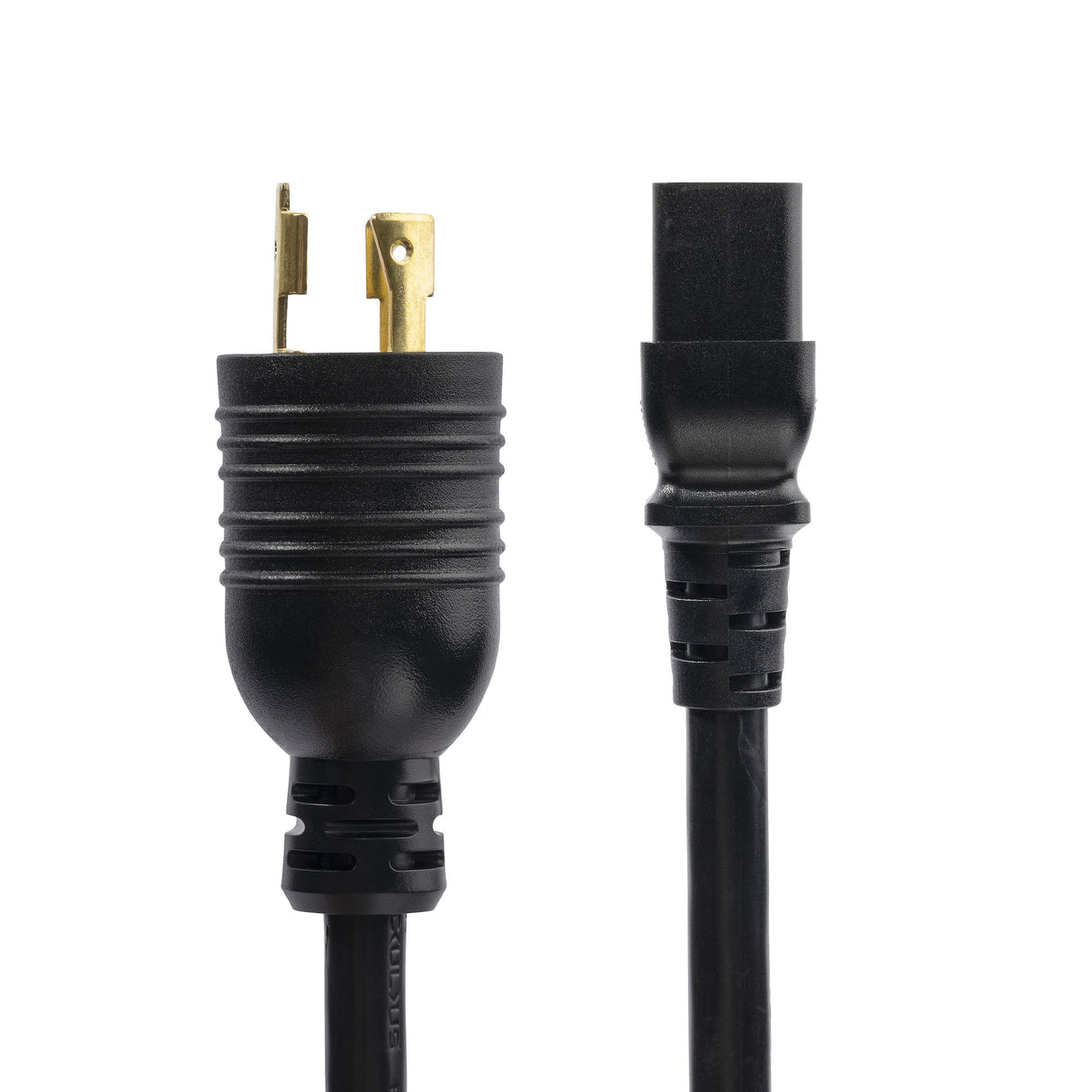 StarTech.com 6ft (1.8m) Heavy Duty Extension Cord, Twist-Lock NEMA L6-20P to C19, 20A 250V, 12AWG, Black Extension Cable, Heavy Gauge Power Cable, TAA Compliant, UL Listed