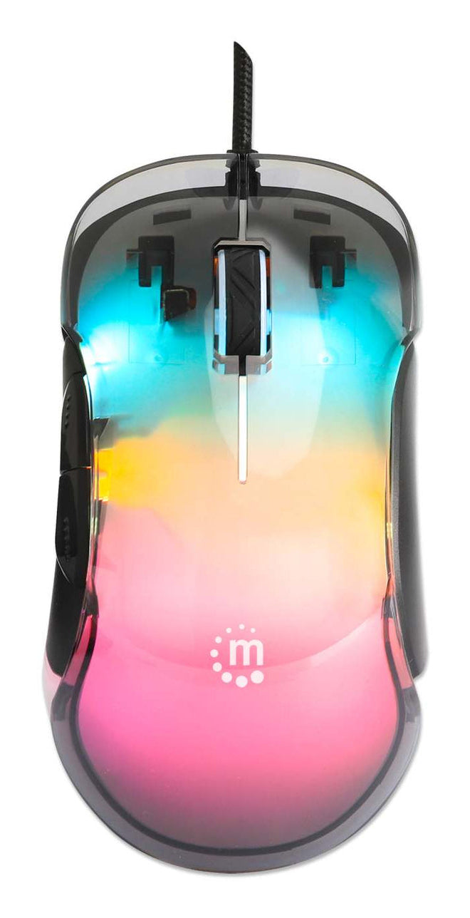 Manhattan 190381 mouse Universal Ambidextrous USB Type-A Optical 12800 DPI