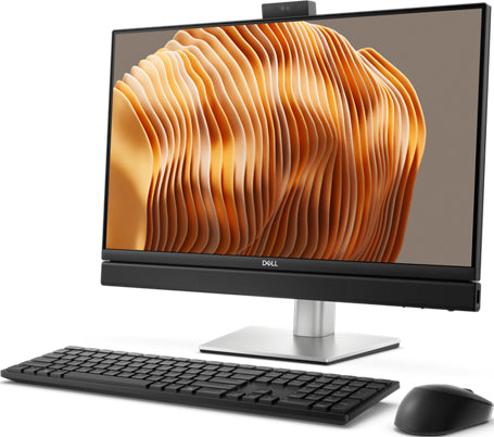 DELL QB24250 Intel Core Ultra 5 245 61 cm (24") 1920 x 1080 pixels Touchscreen All-in-One PC 16 GB DDR5-SDRAM 512 GB SSD Windows 11 Pro Wi-Fi 6E (802.11ax) Black, Silver