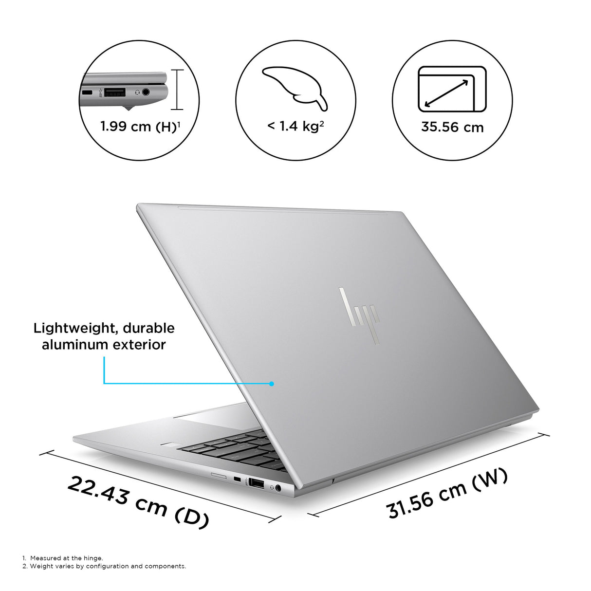 HP ZBook Firefly 14 G10 А AMD Ryzen™ 7 PRO 7840HS Mobile workstation 35.6 cm (14") WUXGA 16 GB DDR5-SDRAM 512 GB SSD Wi-Fi 6E (802.11ax) Windows 11 Pro Grey