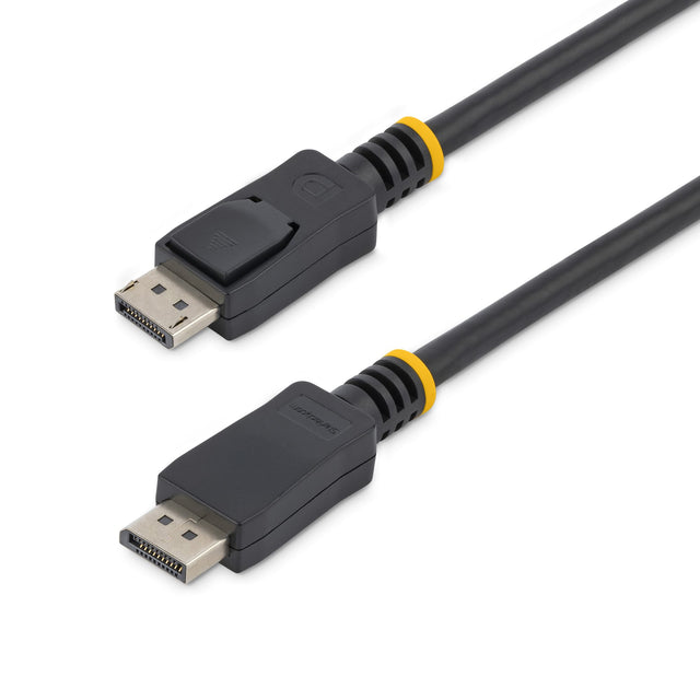 StarTech.com 50cm (1.6ft) DisplayPort 1.2 Cable - 4K x 2K Ultra HD VESA Certified DisplayPort Cable - Short DP to DP Cable for Monitor - Slim DP Video/Display Cord - Latching DP Connectors