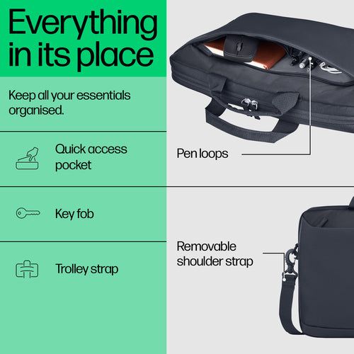 HP Everyday 14-inch Laptop Briefcase