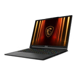 MSI Stealth A16 AI+ A3XVFG-076CA AMD Ryzen™ AI 7 370 Laptop 40.6 cm (16") Quad HD+ 32 GB LPDDR5x-SDRAM 2 TB SSD NVIDIA GeForce RTX 4060 Wi-Fi 7 (802.11be) Windows 11 Home Black