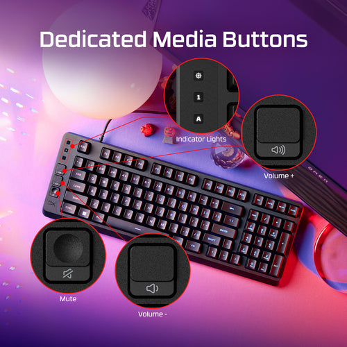 HyperX Eve 1800 - Gaming Keyboard
