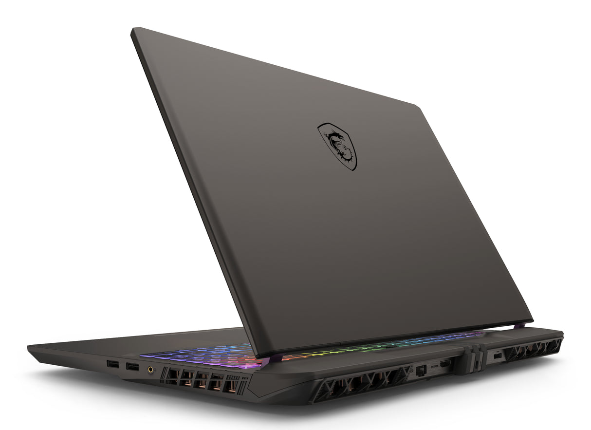 MSI Vector 16 HX AI A2XWIG-034CA Intel Core Ultra 9 275HX Laptop 40.6 cm (16") Quad HD+ 32 GB DDR5-SDRAM 1 TB SSD NVIDIA GeForce RTX 5080 Wi-Fi 6E (802.11ax) Windows 11 Home Grey
