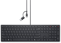 DELL KB525C keyboard Office USB Canadian Black