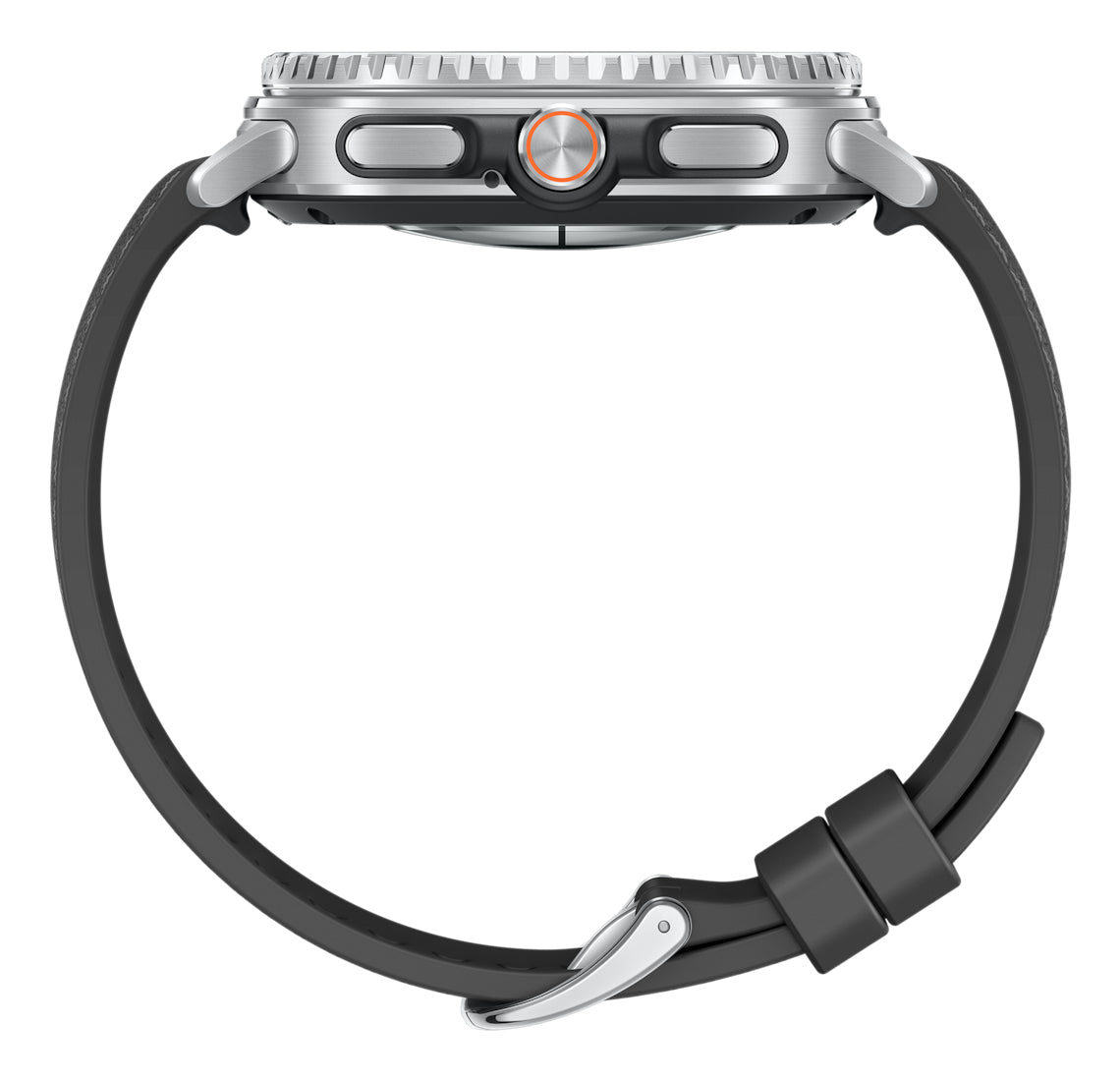 Samsung Galaxy Watch8 Classic 3.3 cm (1.3") AMOLED 46 mm Digital 438 x 438 pixels Touchscreen Silver Wi-Fi GPS (satellite)