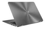 ASUS Zenbook Flip 14 UX461FA-Q72SP-CB laptop Intel® Core™ i7 i7-8565U Hybrid (2-in-1) 35.6 cm (14") Touchscreen Full HD 16 GB LPDDR3-SDRAM 512 GB SSD Wi-Fi 5 (802.11ac) Windows 10 Pro Grey