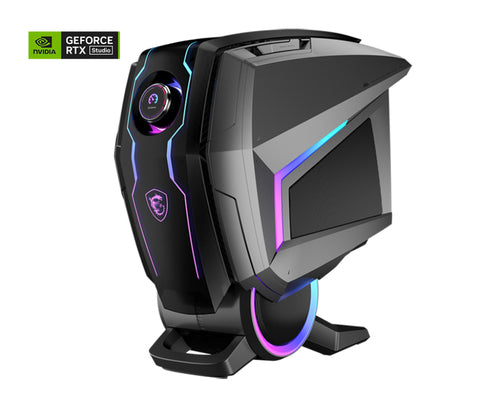 MSI MEG Aegis Ti5 13NUF-258US Intel® Core™ i7 i7-13700KF 32 GB DDR5-SDRAM 2 TB SSD NVIDIA GeForce RTX 4070 Ti Windows 11 Home Desktop PC Black