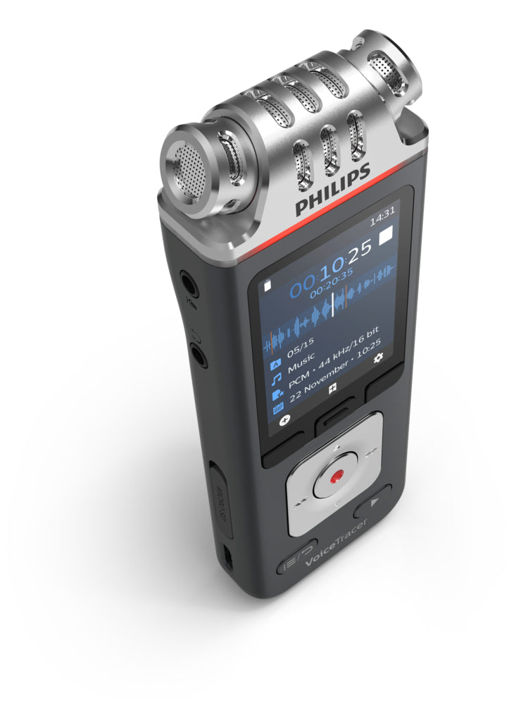 Philips VoiceTracer Black, Grey