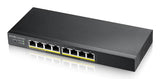 Zyxel GS1915-8EP network switch Managed L2 Gigabit Ethernet (10/100/1000) Power over Ethernet (PoE) Black
