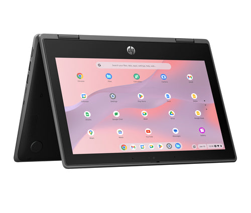 HP Fortis x360 G5 Intel® N N100 Chromebook 29.5 cm (11.6") Touchscreen HD 8 GB LPDDR5x-SDRAM 64 GB eMMC Wi-Fi 6E (802.11ax) ChromeOS Black
