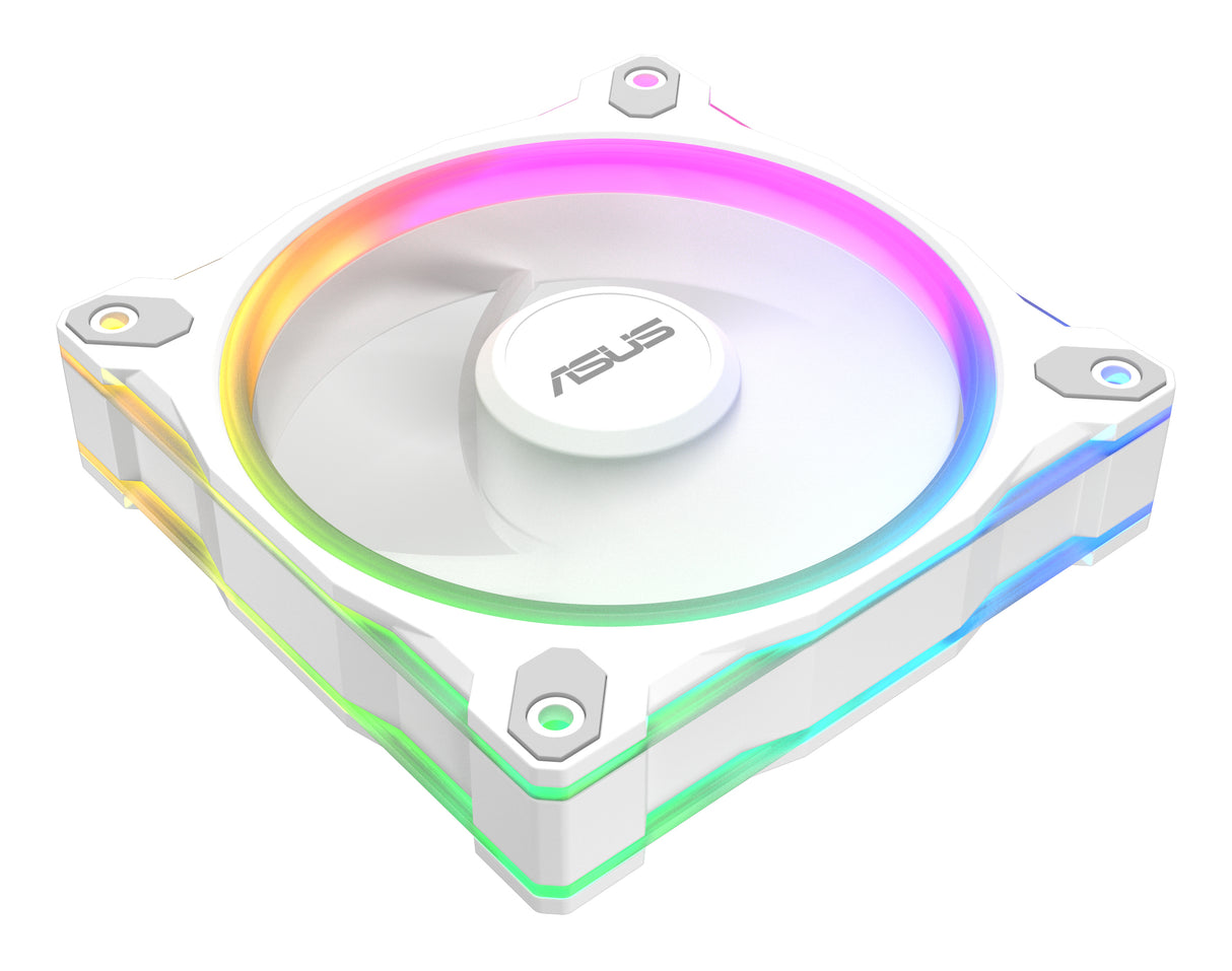 ASUS Prime MR120 Fan ARGB Reverse White Computer case 12 cm