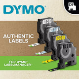 DYMO LabelManager 280 Rechargeable Handheld Label Maker Kit | QWERTY Keyboard | with 2 Rolls of D1 Labels & Carrying Case