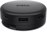 DELL DA326 Wired USB 3.2 Gen 1 (3.1 Gen 1) Type-C Black