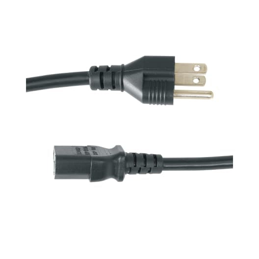 Middle Atlantic S-IEC-24X6 power cable Black 0.6 m NEMA 5-15P