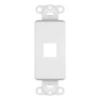 Primewired Decora Insert, White 1port