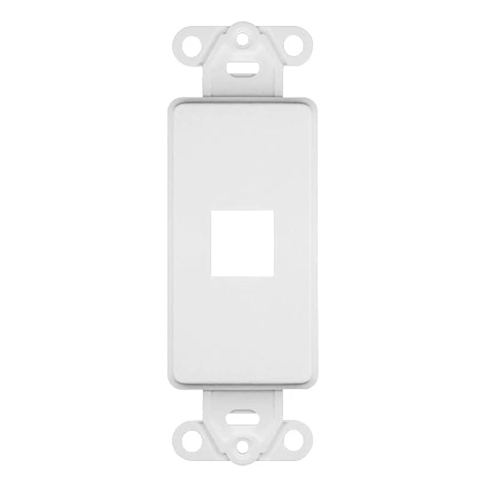 Primewired Decora Insert, White 1port