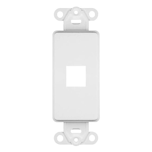 Primewired Decora Insert, White 1port