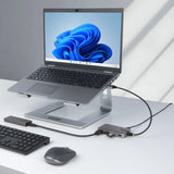 StarTech.com 4-Port USB-A Hub, 5Gbps, Bus Powered, USB-A to 4x USB-A Hub with USB-C Auxiliary Power Input, 1ft/30cm Host Cable, Portable Desktop/Laptop USB Hub