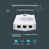 TP-Link Festa F65-Wall 3000 Mbit/s White Power over Ethernet (PoE)