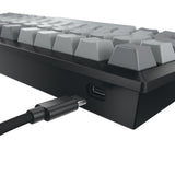 CHERRY KW 300 MX keyboard Home USB + Bluetooth QWERTY US English Black, Copper, Grey
