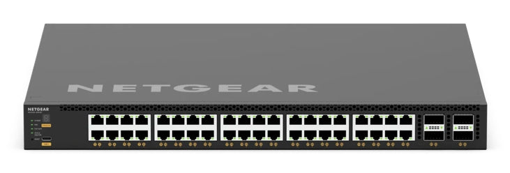 NETGEAR XSM4344C Managed L3 10G Ethernet (100/1000/10000) Power over Ethernet (PoE) 1U Black