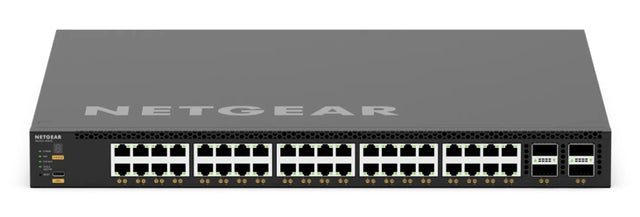 NETGEAR XSM4344C Managed L3 10G Ethernet (100/1000/10000) Power over Ethernet (PoE) 1U Black