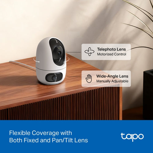 TP-Link Tapo C245D Spherical IP security camera Indoor 2304 x 1296 pixels Ceiling/wall