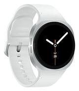 Samsung Galaxy Watch8 3.3 cm (1.3") AMOLED 40 mm Digital 438 x 438 pixels Touchscreen Silver Wi-Fi GPS (satellite)