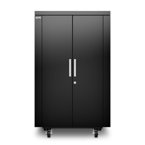 APC AR4024X429 rack cabinet 24U Freestanding rack Black