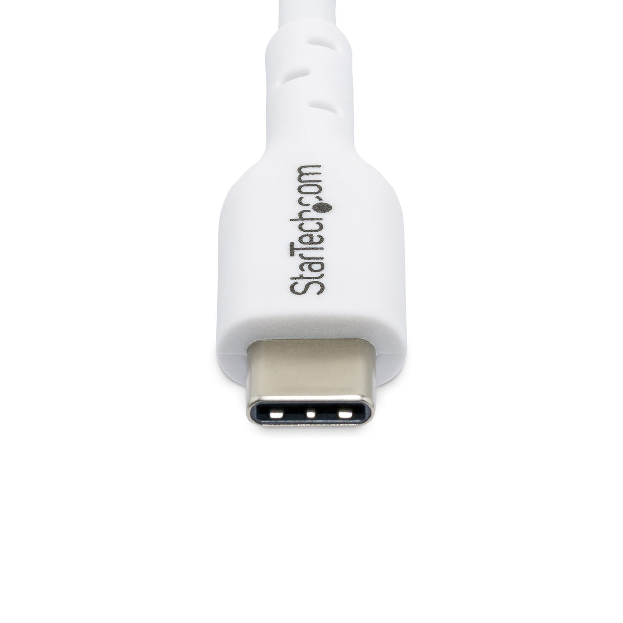 StarTech.com 10ft (3m) USB-C Charging Cable, Charge & Sync, 60W (3A) PD, USB 2.0 Laptop Charger Cable, TPE Jacket - White USB C Charging Cord