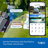 TP-Link Tapo C645D KIT IP security camera Outdoor 2304 x 1296 pixels Ceiling/Wall/Pole