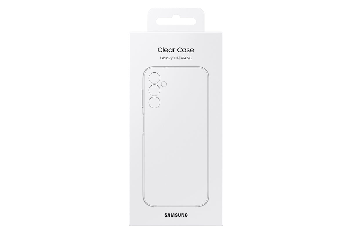 Samsung EF-QA146CTEGCA mobile phone case 16.8 cm (6.6") Cover Transparent