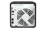 QNAP TS-464 NAS Tower Intel® Celeron® N5095 8 GB DDR4 HDD QNAP Turbo System Black, Gold