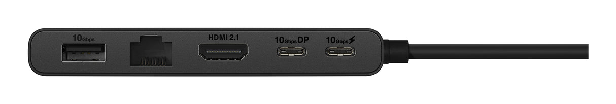 ASUS Dual 4K USB-C Dock DC201 Wired USB 3.2 Gen 2 (3.1 Gen 2) Type-C Black