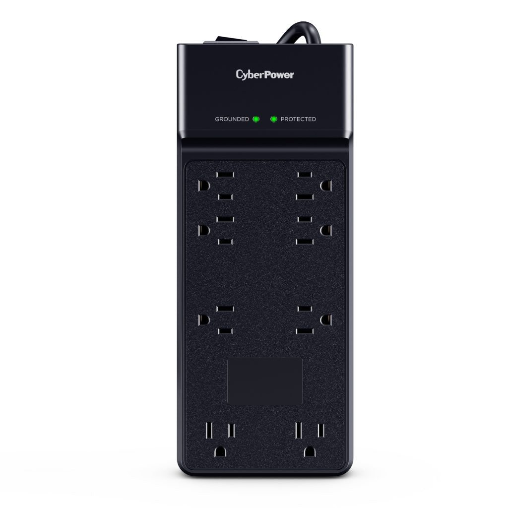 CyberPower CSB806R1 surge protector Black 8 AC outlet(s) 125 V 1.8 m