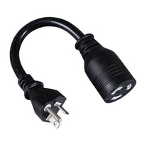 Tripp Lite Power Cord Adapter NEMA L5-20R to NEMA 5-20P Heavy-Duty 20A 120V 8.6"