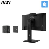MSI Pro MP242PMG 23.8 Inch Monitor, FHD (1920 x 1080), 120Hz, IPS, 1ms, 1x HDMI 1.4b, 1x DP 1.2a, 1x D-Sub(VGA), 2xUSB 5Gbps Type-A, 1x USB 5Gbps Type-B, Built-in Speakers, Webcam, Anti-Glare, Anti-Flicker, Less Blue light, TÜV Certified, VESA...