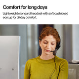 HP Poly Mission 415 Monaural USB Wired Headset (Bulk)