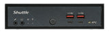 Shuttle Slim AI PC DN11H5 Intel Core Ultra 5 125H, Intel Arc graphics, 2xHDMI, 2x DP, 4x 2.5Gbit LAN, VESA, 24/7 permanent operation