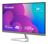 Viewsonic VX3276-4K-MHD-2 computer monitor 81.3 cm (32") 3840 x 2160 pixels 4K Ultra HD LCD Black, Silver