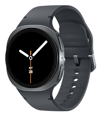 Samsung Galaxy Watch8 3.3 cm (1.3") AMOLED 40 mm Digital 438 x 438 pixels Touchscreen Graphite Wi-Fi GPS (satellite)