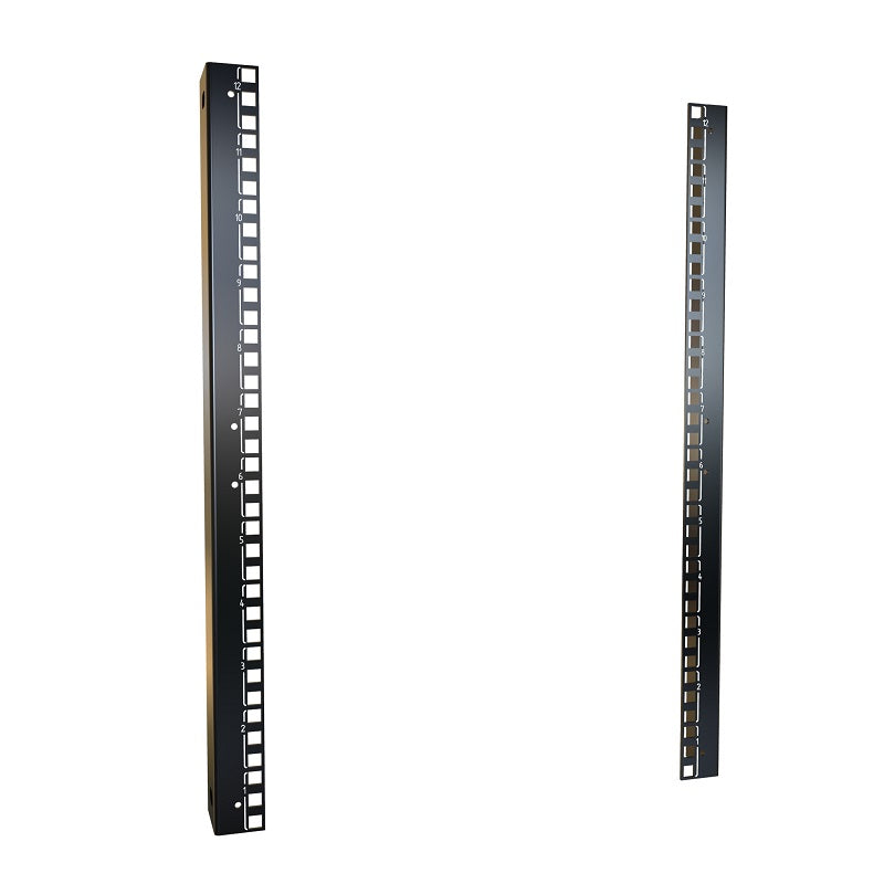Hammond, RCK Series, RACK RAILS SQUARE HOLE 24U 24W