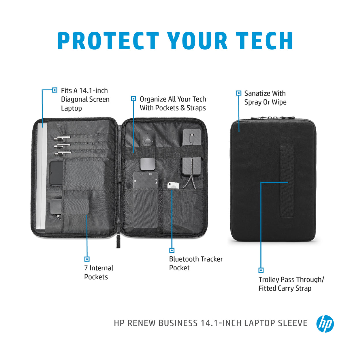 HP Renew Business 14.1-inch Laptop Bag