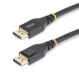 StarTech.com 15.2m (50ft) Active DisplayPort 1.4 Cable, DP8K DisplayPort Cable w/HBR3, HDR10, MST, DSC 1.2, HDCP 2.2, 8K 60Hz, 4K 120Hz - DP 1.4 Cable M/M
