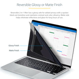StarTech.com 13-inch MacBook Pro & MacBook Air Magnetic Laptop Privacy Screen, Blue Light Screen Protector, Reversible Anti-Glare Matte or Glossy Sides, Laptop Privacy Filter - TAA