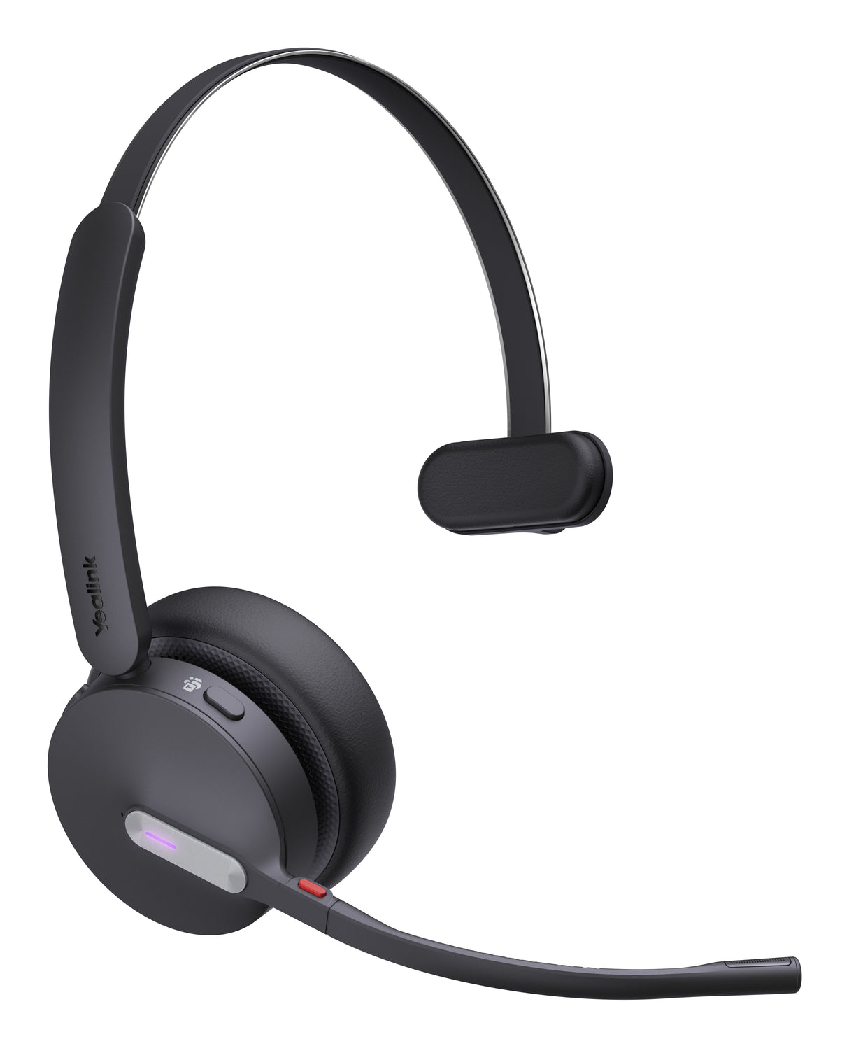 Yealink WH64 Mono Teams Headset Wireless Head-band Office/Call center USB Type-C Bluetooth Black